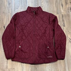 Sonoma Maroon Quilted Jacket